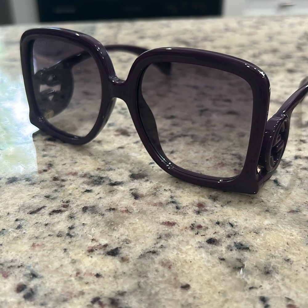 Gucci Purple Women's Sunglasses